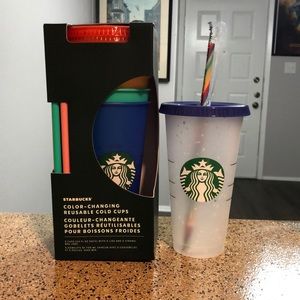 Color Changing Pride Cups, confetti cup
